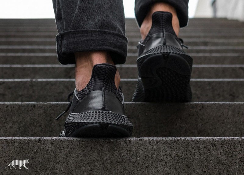 Adidas prophere all shop black on feet